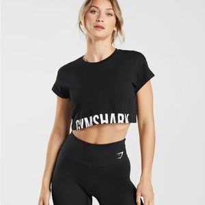 Gymshark Fraction Crop Top - M
